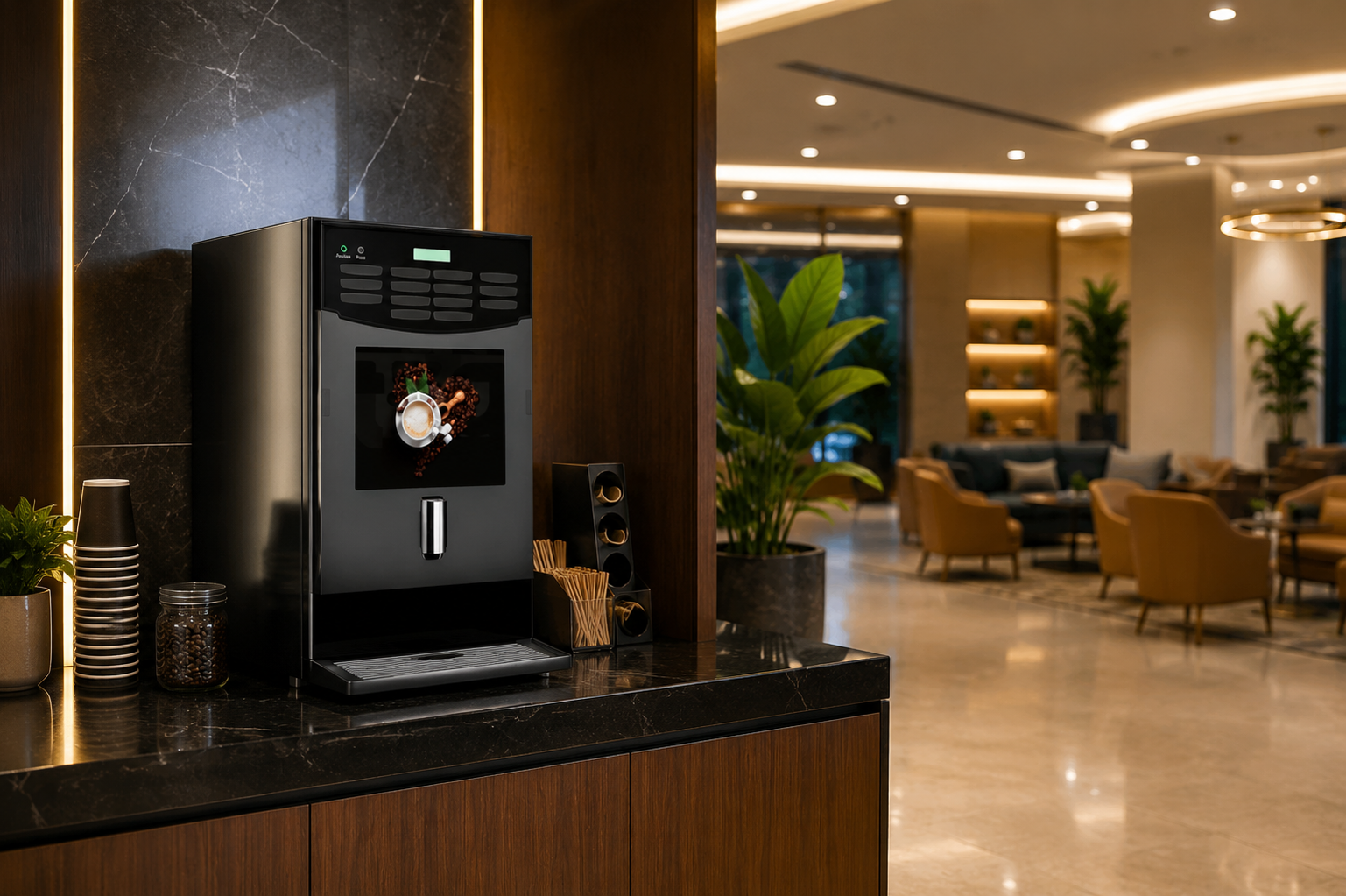 Coffee beans for vending machine businesses